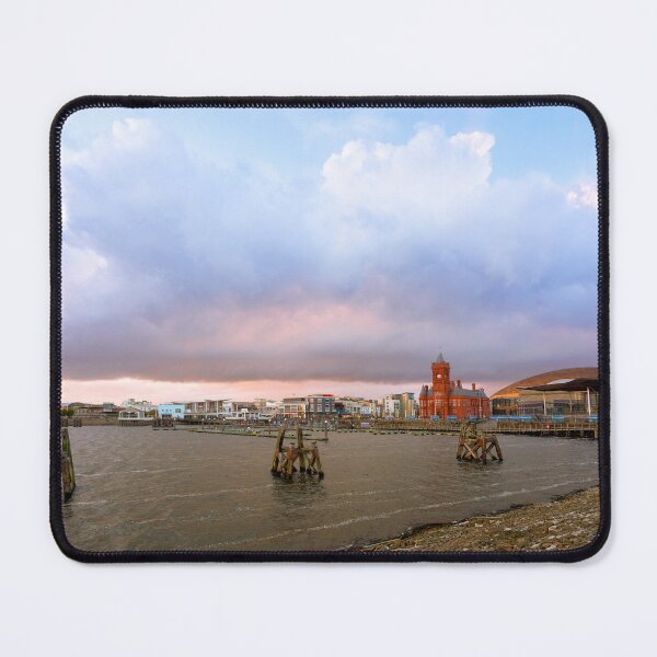 Item preview, Autumn Sunset over Cardiff Bay, South Wales designed and sold by VnGphoto.