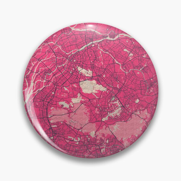 Item preview, Dongguan City Map of Guangdong, China - Blossom designed and sold by deMAP.