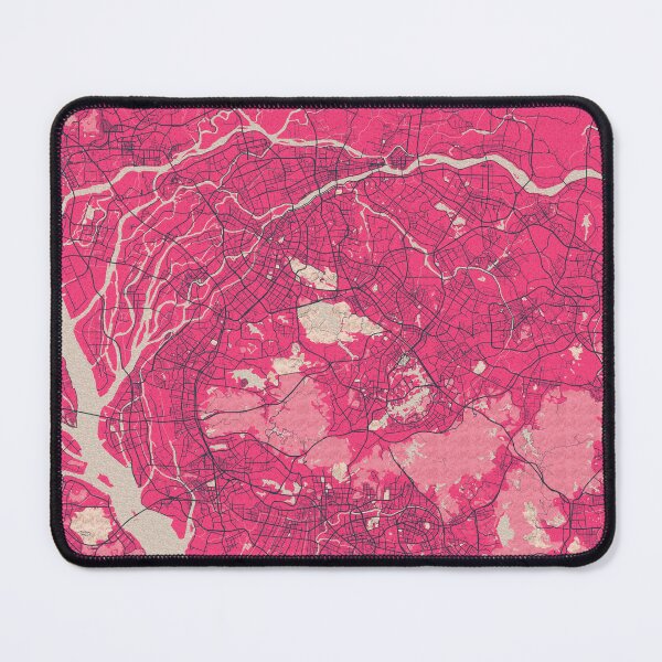 Item preview, Dongguan City Map of Guangdong, China - Blossom designed and sold by deMAP.