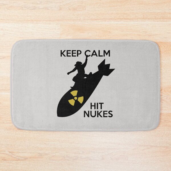 Item preview, Keep calm and hit nuke  designed and sold by yococo.