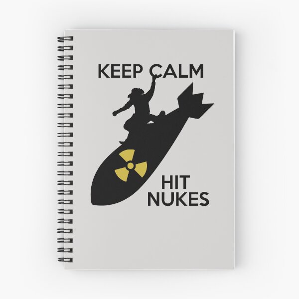 Item preview, Keep calm and hit nuke  designed and sold by yococo.