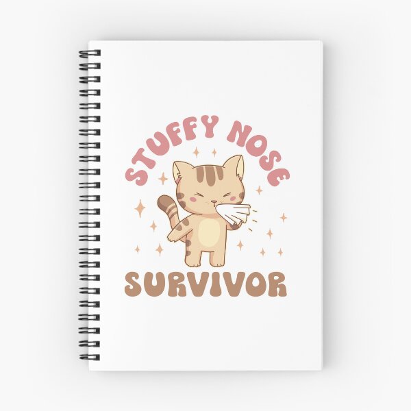Item preview, Funny Stuffy Nose Survivor Cat Kitty Flu Cold Cat Lover designed and sold by Designer-Girl.