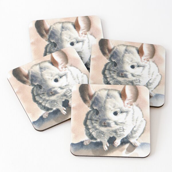Item preview, cute chinchilla 6 designed and sold by cutiepeupies.