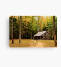 Autumn In The Cove Canvas Print