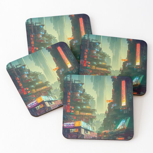 Item preview, Cyberpunk City Series designed and sold by VISIONARTIST.