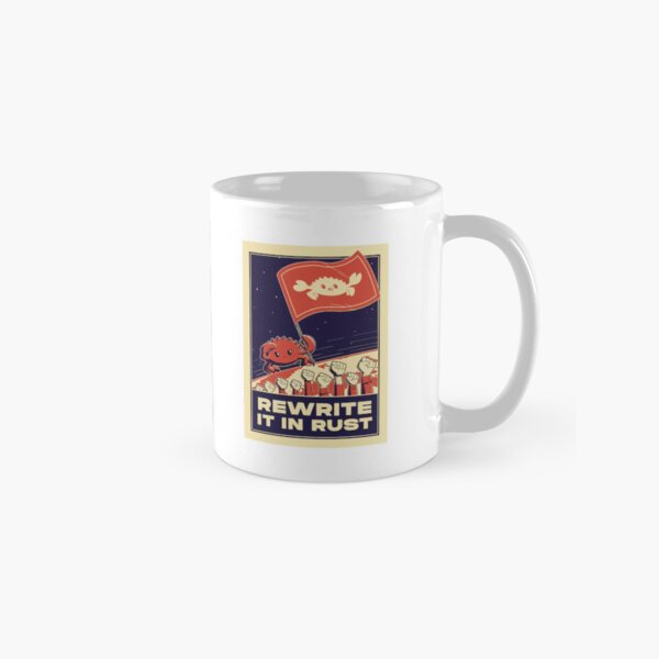 Rewrite It In Rust - Rust Programming Classic Mug