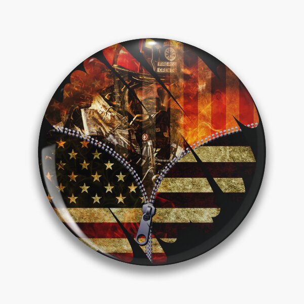 Item preview, American flag fire firefighter designed and sold by HarriPaloma.