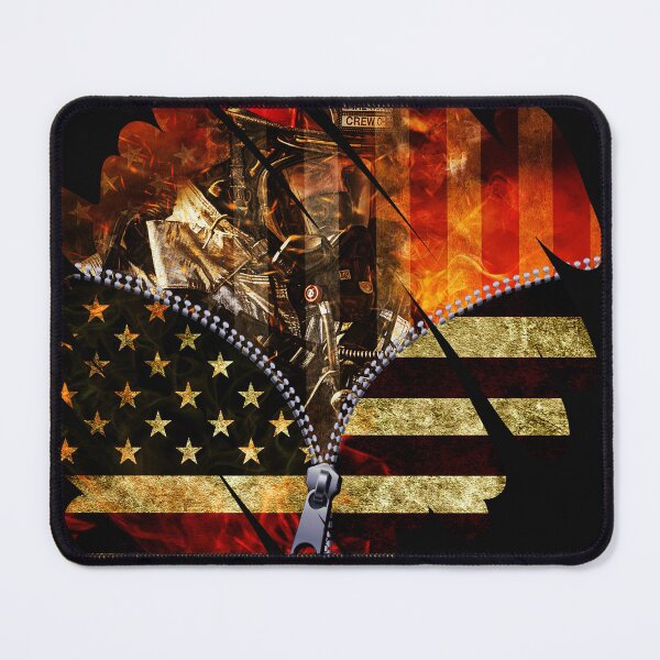 Item preview, American flag fire firefighter designed and sold by HarriPaloma.