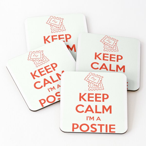 Item preview, KEEP CALM, I'M A POSTIE designed and sold by Dis-An-Dat.