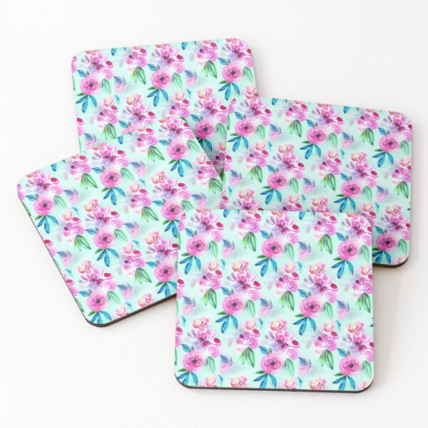 Item preview, Pastel floral abstract pattern designed and sold by Mirarima.