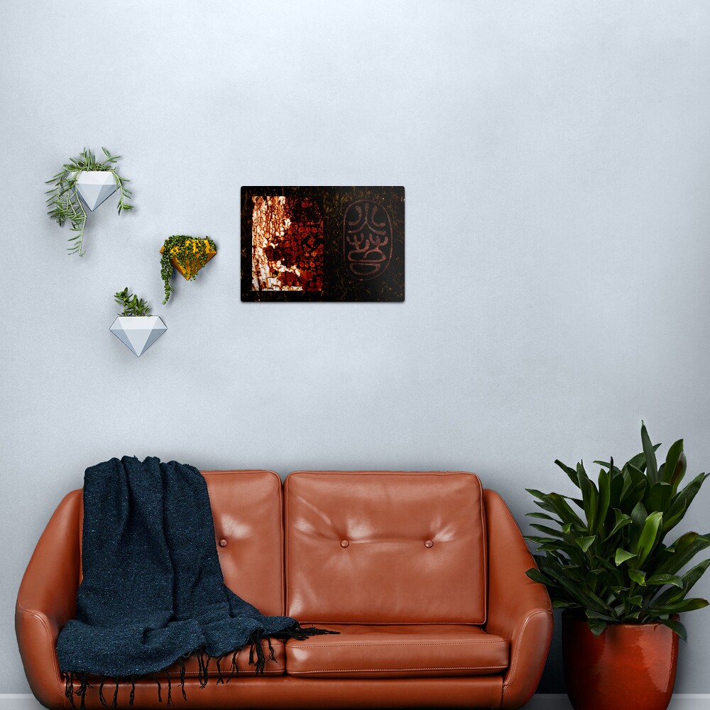 Night Rust Metal Print