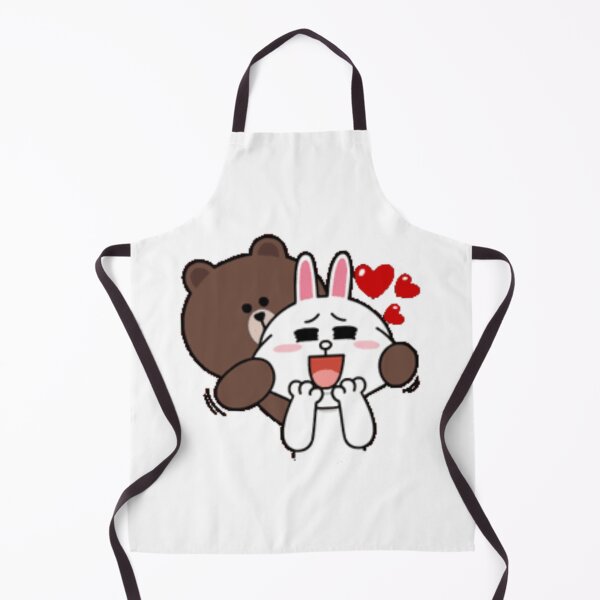 Item preview, Brown bear and Cony in love designed and sold by ADAMshop50.