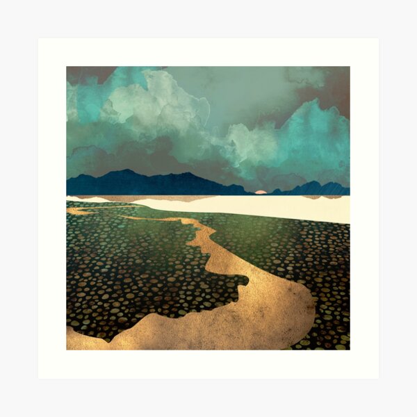 Distant Land Art Print