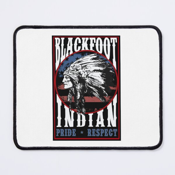 Item preview, Blackfoot Tribe Native Pride Respect American Indian US Flag designed and sold by ClaireaHill.