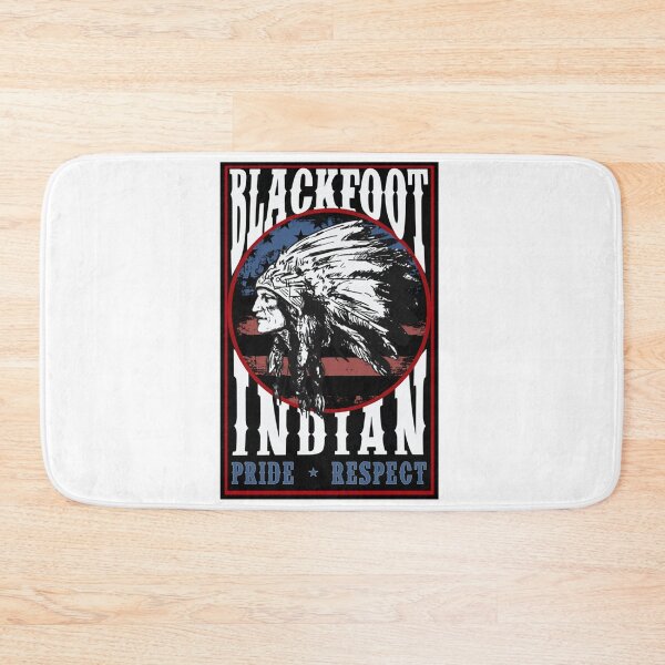 Item preview, Blackfoot Tribe Native Pride Respect American Indian US Flag  designed and sold by ClaireaHill.