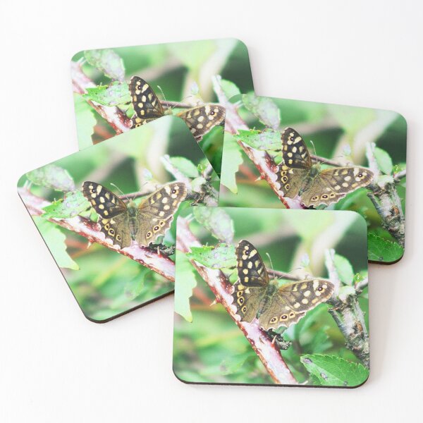 Item preview, female Speckled Wood butterfly designed and sold by Francespoppy.