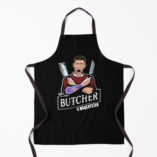 Item preview, The Butcher of Manchester Lisandro Martinez White designed and sold by supermanc.