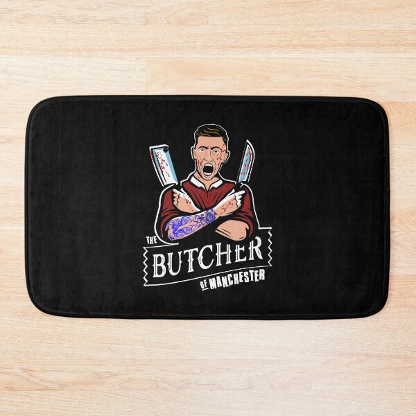 Item preview, The Butcher of Manchester Lisandro Martinez White designed and sold by supermanc.