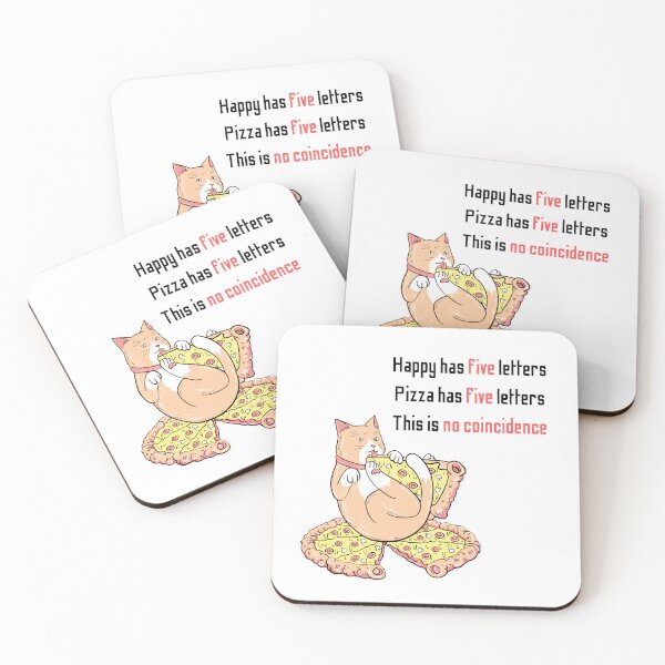 Item preview, Funny Pizza Cat Quotes designed and sold by FabDesigns91.