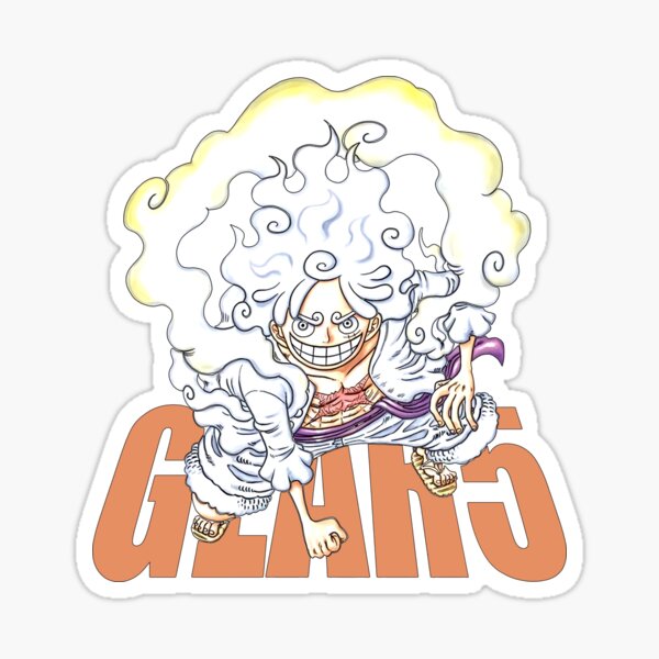 "Gear 5 Monkey D luffy best selling" Sticker for Sale by Dika13 Redbubble