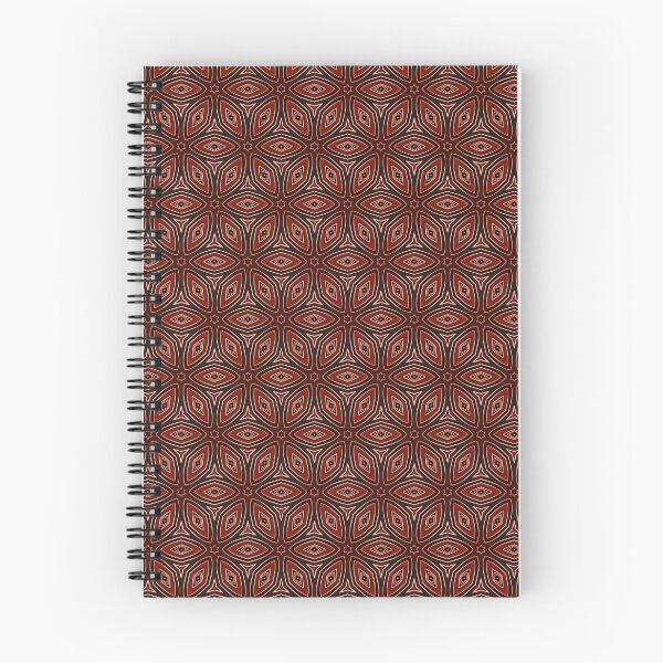 Item preview, Red Tribal Flower Pattern designed and sold by Bright76.