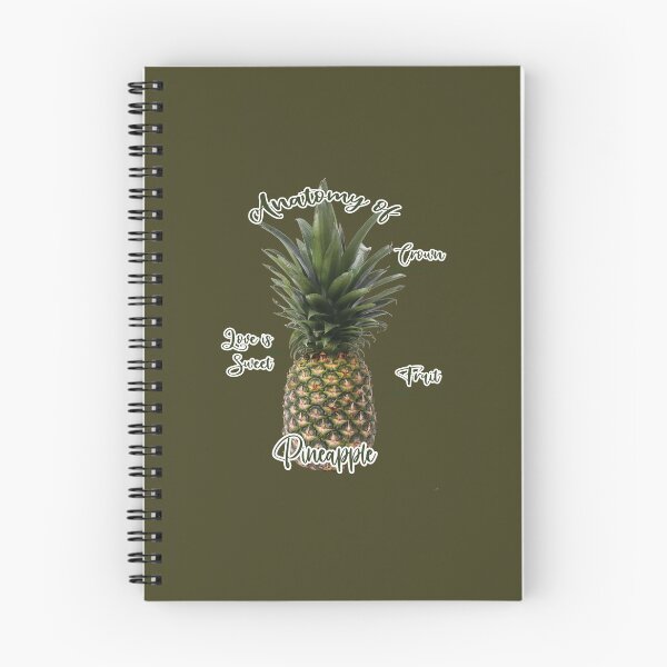 Item preview, Anatomy Of Realistic Pineapple designed and sold by fatydesignspace.