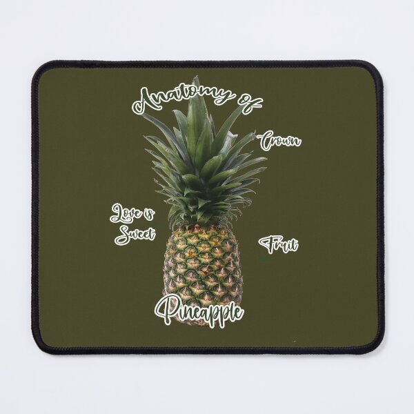 Item preview, Anatomy Of Realistic Pineapple designed and sold by fatydesignspace.
