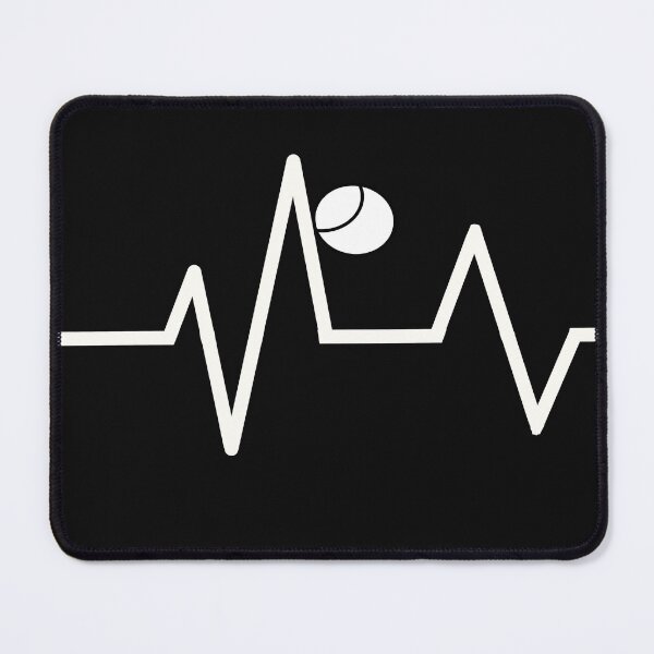 Item preview, tennis sport lover heart beat designed and sold by khulisara246.