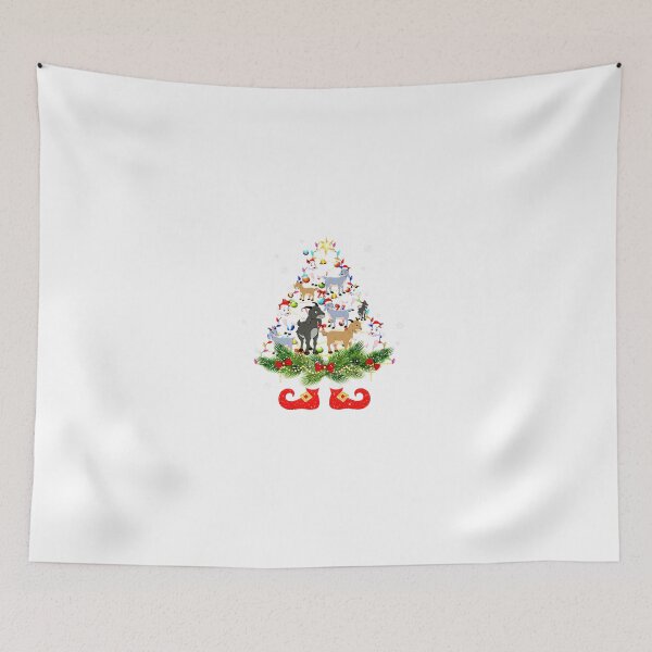 Item preview, Goats Christmas Tree Lights Funny Santa Hat Lover Premium designed and sold by TGMerwin.