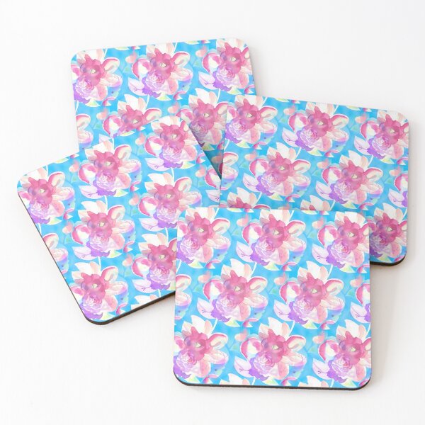 Item preview, Pastel floral abstract pattern designed and sold by Mirarima.