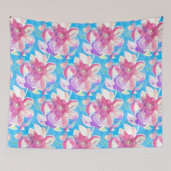 Item preview, Pastel floral abstract pattern designed and sold by Mirarima.