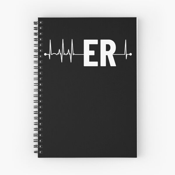 Item preview, ER Nurse Heartbeat EKG RN Cute Emergency Room Nurse Gear designed and sold by DynamicDesign.