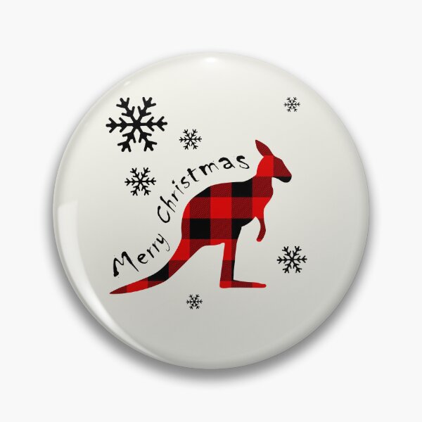 Item preview, Kangaroo Buffalo Plaid Pattern designed and sold by Coffee Lifestyle.