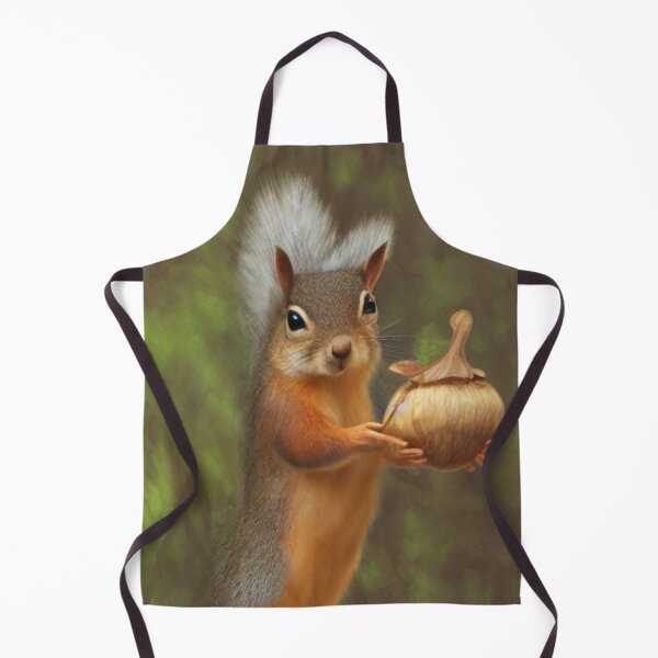 Item preview, Squirrel with an acorn designed and sold by ArtySaxon.