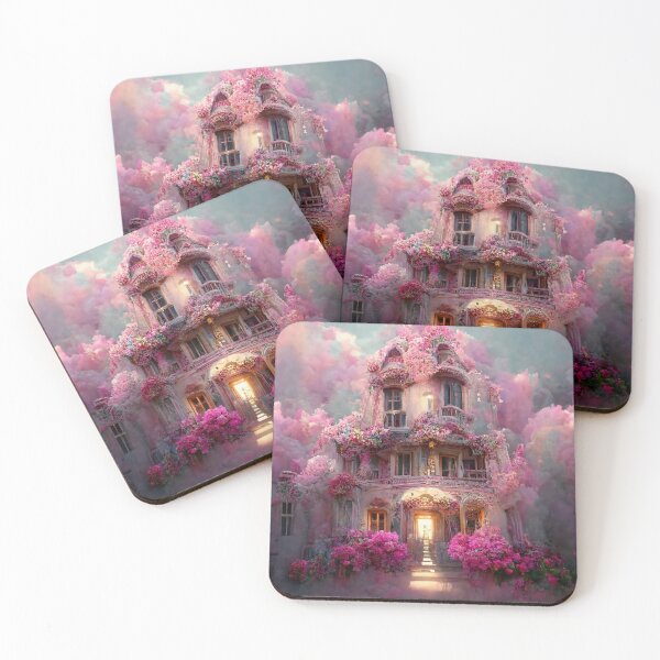 Item preview, Сastle in pink clouds designed and sold by Verbamystica.