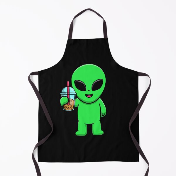 Item preview, Bubble Tea lover Alien designed and sold by Artistusha.
