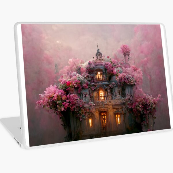 Item preview, House in the pink clouds designed and sold by Verbamystica.