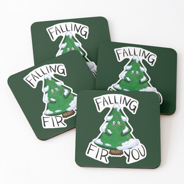 Item preview, Falling Fir You - Christmas Tree designed and sold by SpellYouLater.