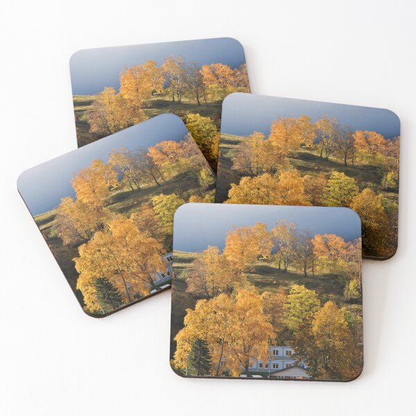 Item preview, Autumn Trees Flam Aurlandsfjord Norway designed and sold by AndyEvansPhotos.