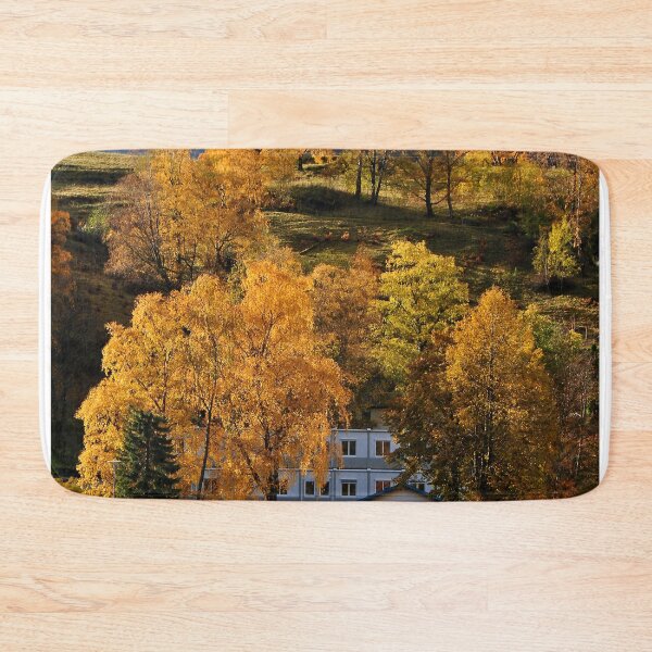 Item preview, Autumn Trees Flam Aurlandsfjord Norway designed and sold by AndyEvansPhotos.