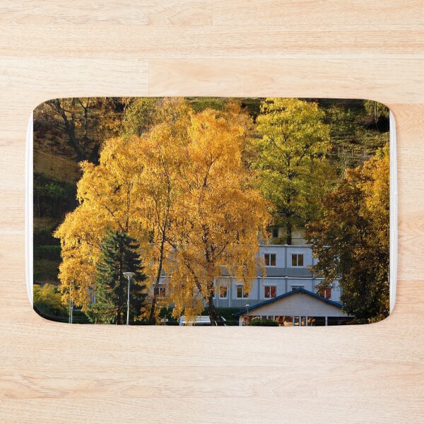Item preview, Autumn Trees Flam Aurlandsfjord Norway designed and sold by AndyEvansPhotos.