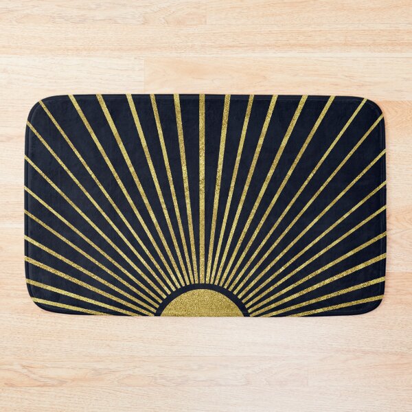 Item preview, Elegant Blue Gold Boho Sun designed and sold by trajeado14.