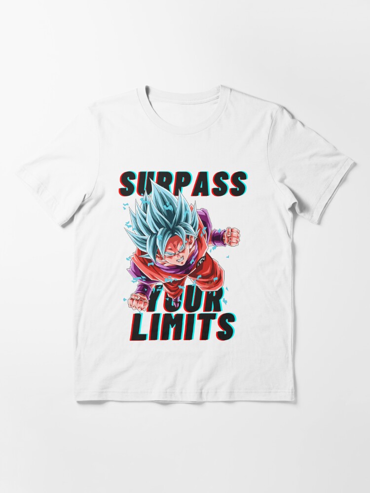 Goku Super Saiyan Blue Kaioken x20 / Surpass Your Limits | Sticker