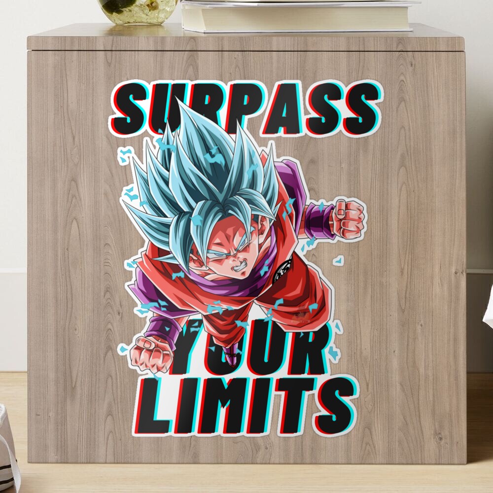 Goku Super Saiyan Blue Kaioken x20 / Surpass Your Limits | Postcard