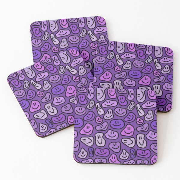 Item preview, Purple Distorted Smiley Faces designed and sold by Ayoub14.