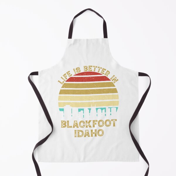 Item preview, Life is Better in Blackfoot, Idaho - Vintage Skyline Gift for People Who Live in Blackfoot, ID Class designed and sold by ClaireaHill.