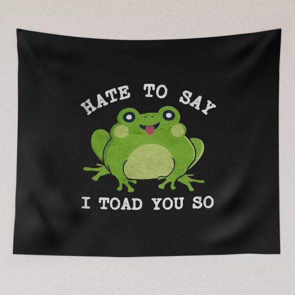 Item preview, Hate To Say I Toad You So Frog Cottage core Cute Toad Anime  designed and sold by alenaz.