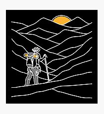 Hiker Photographic Print