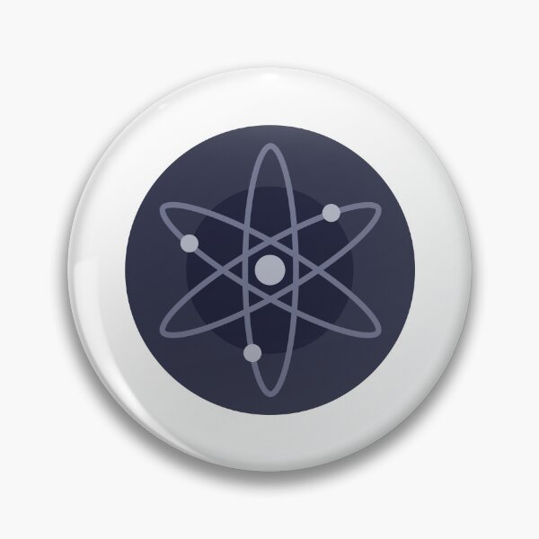 Item preview, Copy of Cosmos ATOM Crypto Altcoin - Clean Blue Logo designed and sold by CryptoMoods.