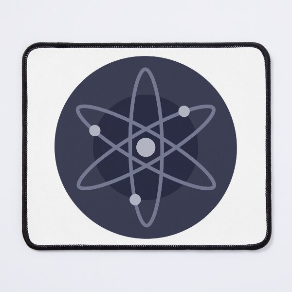 Item preview, Copy of Cosmos ATOM Crypto Altcoin - Clean Blue Logo designed and sold by CryptoMoods.